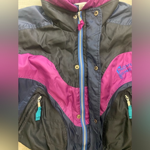 Etirel Vintage One Piece Ski Suit Men’s Size S/M or Women’s M/L. - Picture 6 of 12